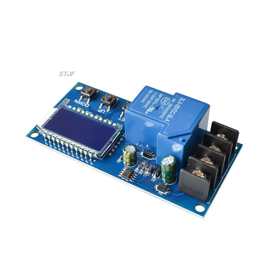 Custom DC 6-60v 30A Storage battery Charging Control Module Protection Board Charger Time Switch LCD Display XY-L30A