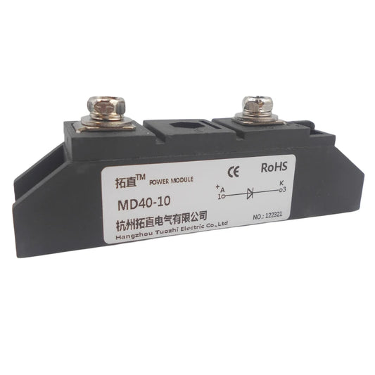 Custom DC circuit anti reverse charging diode MD40A1000V 400V MD40-10 MD40A anti reverse current and anti reverse current
