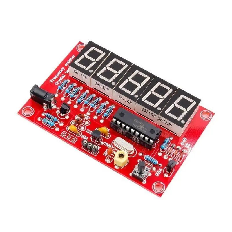 Custom DIY Kits RF 1Hz-50MHz Crystal Oscillator Frequency Counter Meter Digital LED tester meter