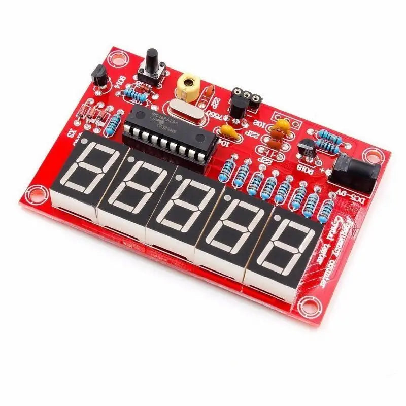 Custom DIY Kits RF 1Hz-50MHz Crystal Oscillator Frequency Counter Meter Digital LED tester meter