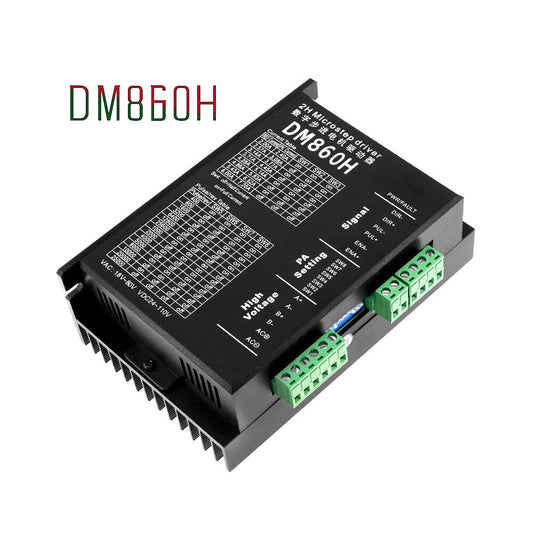 DM860 DM860H 7.2A Nema17/23/34 Stepper Motor Driver Controller 128 Subdivision For 42 57 86 Stepper Motor CNC Wood Engraver customize