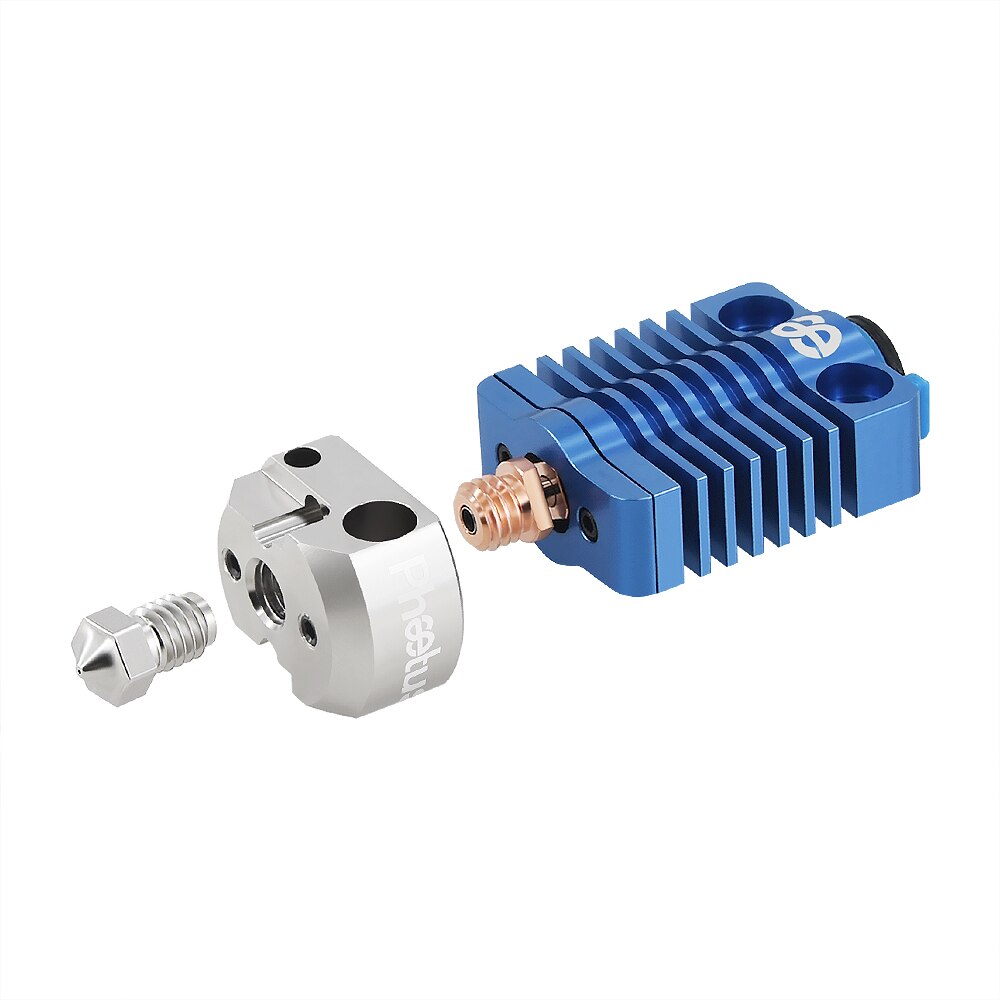 Dragonfly Hotend BMO BMS Bi-metal Heat Break Plated Copper Dragon Titan DDB Extruder 3D Printer Parts For Ender 3 V2 CR10 customize