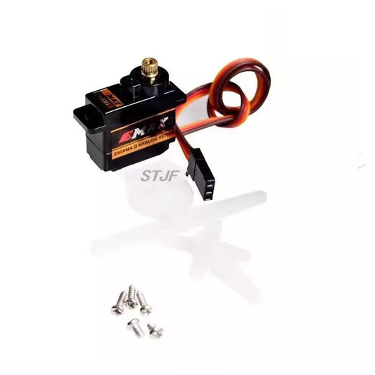 Custom EMAX ES08MA ES08MAII 12g Mini Metal Gear Analog Servo for Rc Hobbies Car Boat Helicopter Airplane Rc Robot