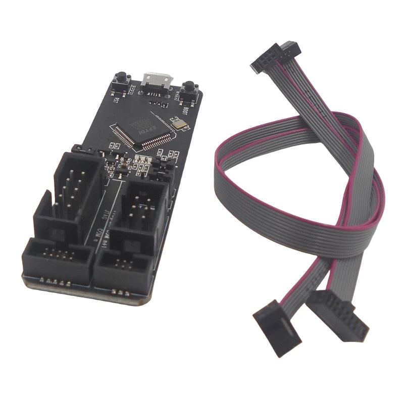 programming module development board module compatible... Custom ESP-Prog Development Board 1.27mm JTAG Debug Program Downloader ...