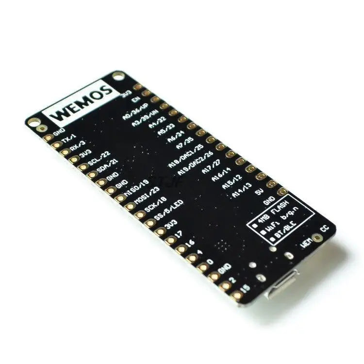 Custom ESP32 ESP-32 ESP-32S ESP32S For WeMos Mini D1 Wifi Bluetooth Wireless Board Module Based ESP-WROOM-32 Dual Core Mode CPU
