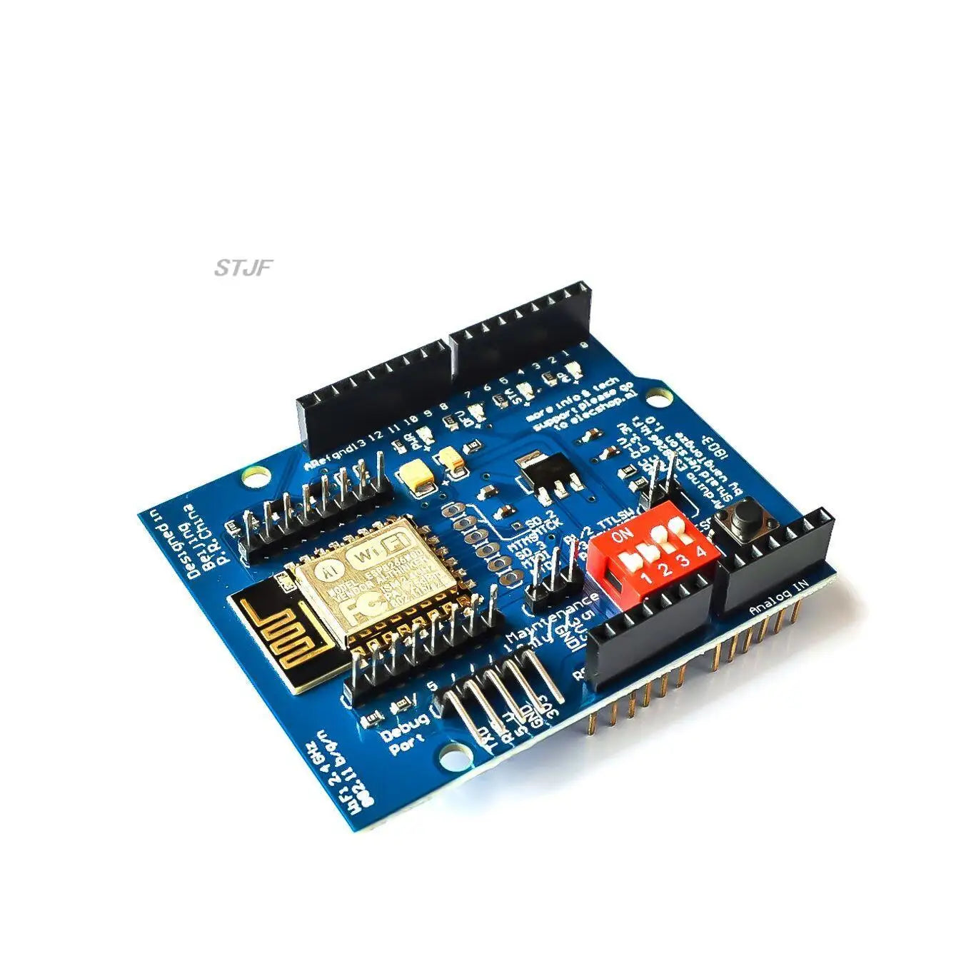 Custom ESP8266 ESP-12 ESP-12E UART Wifi Wireless Shield Development Board For Arduino Mega UNO R3 Module Mega 3.3V 5V TTL Interface one