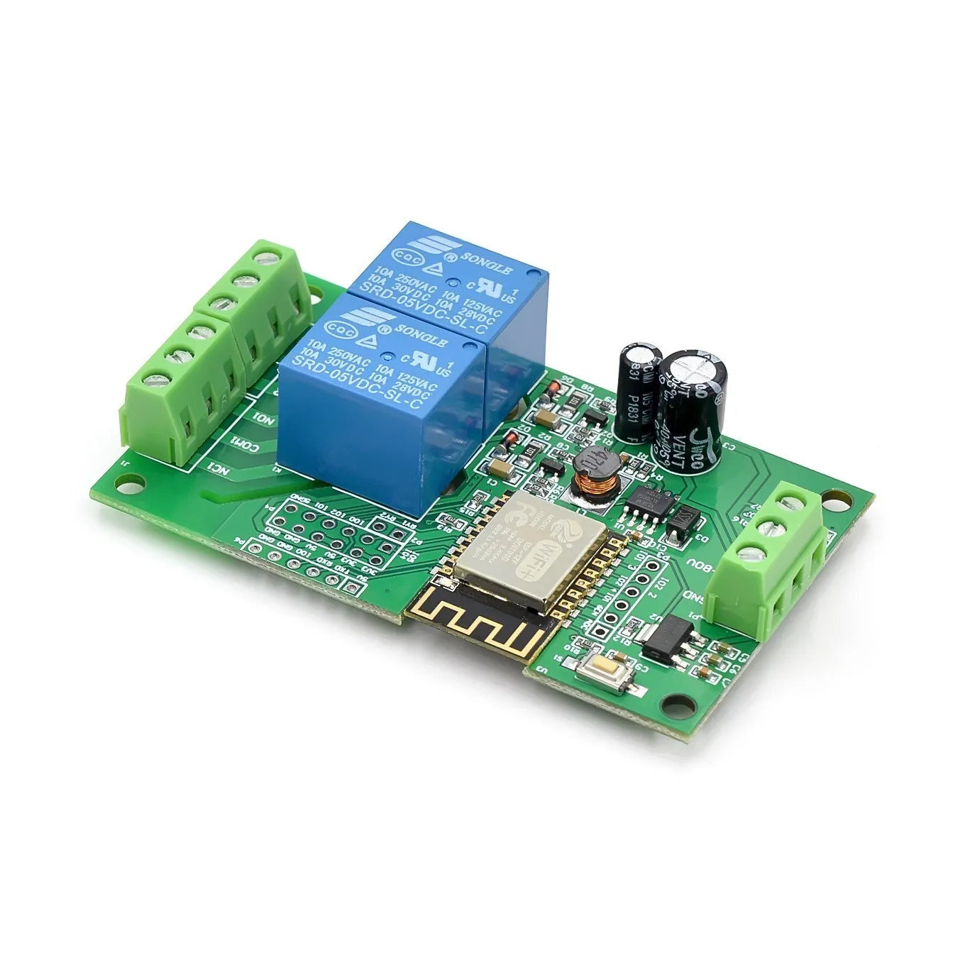Custom ESP8266 Wireless WIFI Relay Controller Module ESP-12F for IOT Smart Home APP DC 5V-80V