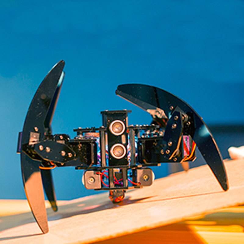 Educational Robot Arduino Quadruped up and down Crawling Robot Python Reprogrammable