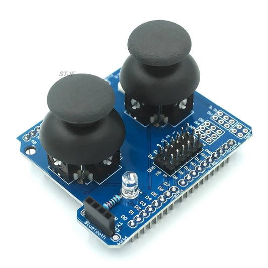 Custom Electronic building blocks Dual PS2 game joystick button module JoyStick compatible with UNO R3