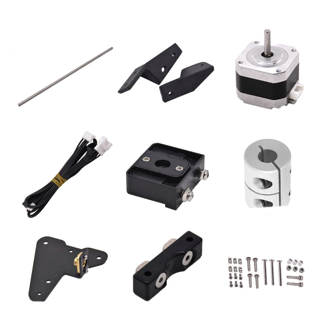 Ender3 Dual Z Axis Kit Upgrade Set Lead Screw Nema17 Stepper Motor For 3D Printer Ender3 V2 Pro CR10 customize