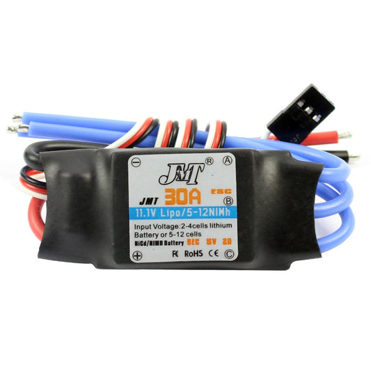 Custom F00177 30A Brushless ESC Speed Controller For DIY FPV RC Quadcopter Hexacopter Multi-Rotor Aircraft Trex 450 Helicopter + FS