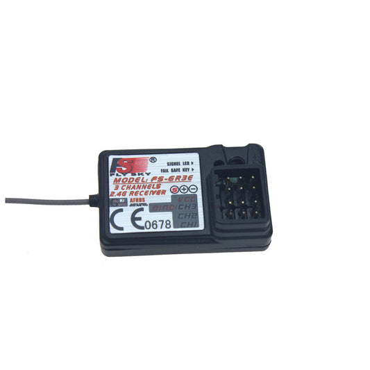 Custom F01814 FS-GR3E 3 Channel 2.4G GR3E Receiver with Failsafe GT3B GR3C Upgrade for RC Car Truck Boat GT3 GT2 Transmitter