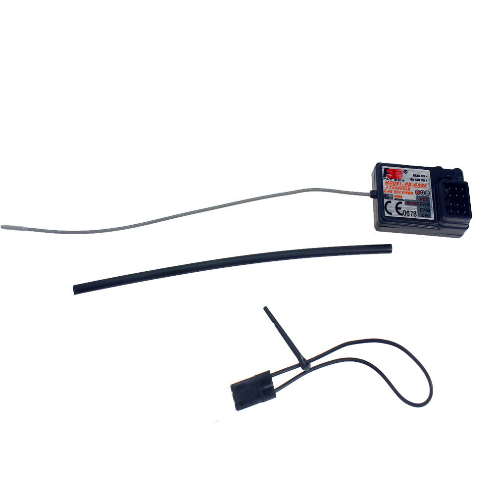 Custom F01814 FS-GR3E 3 Channel 2.4G GR3E Receiver with Failsafe GT3B GR3C Upgrade for RC Car Truck Boat GT3 GT2 Transmitter