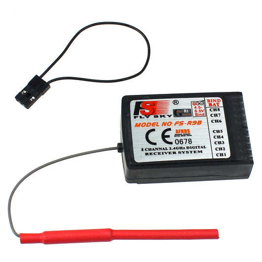 Custom F03101 FS 8ch 2.4G RX FS-R9B Upgrade RC transmitter receiver for TH9X 9ch transmitter FS-TH9X remote control