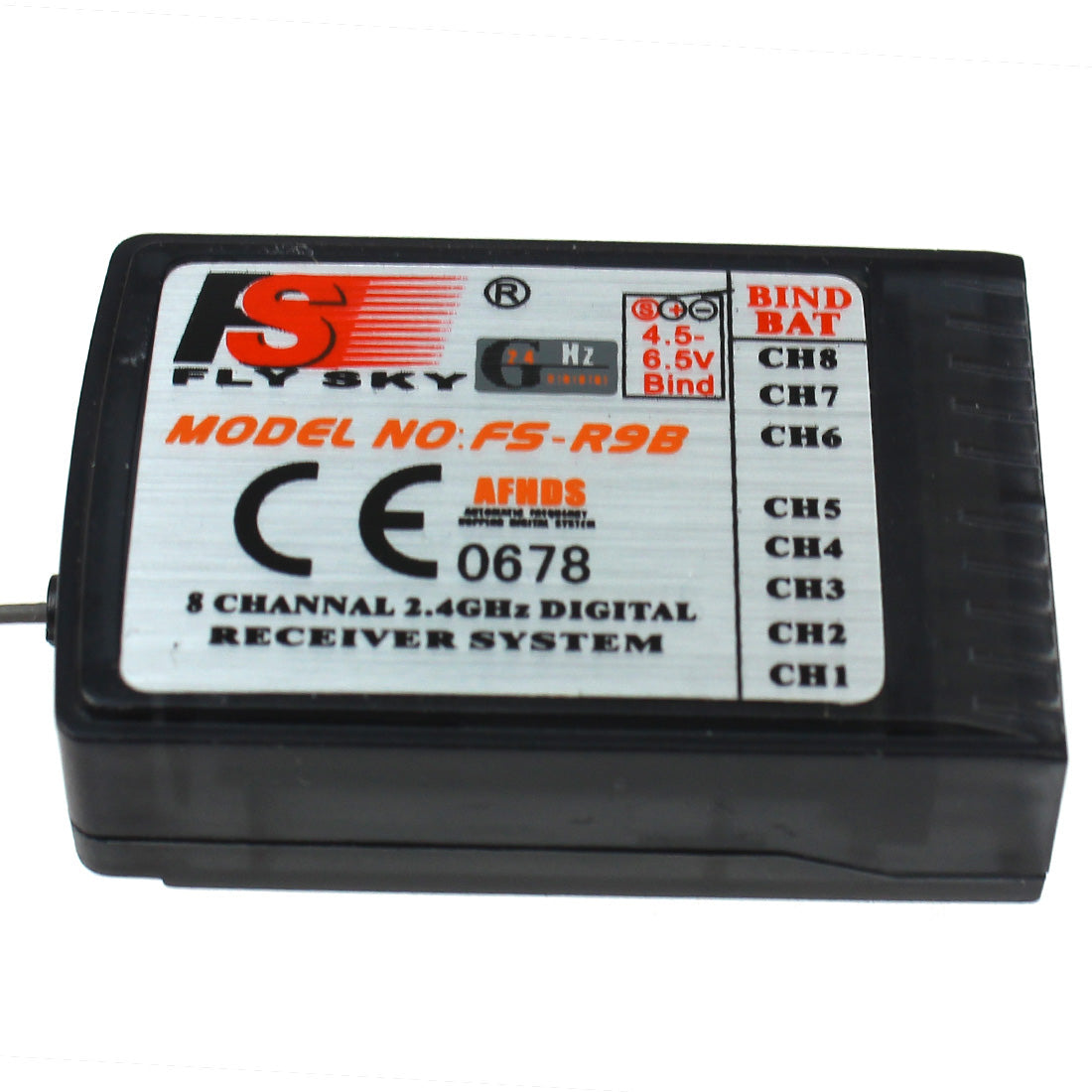 Custom F03101 FS 8ch 2.4G RX FS-R9B Upgrade RC transmitter receiver for TH9X 9ch transmitter FS-TH9X remote control