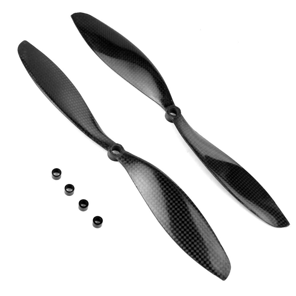 Custom F05306 11x4.7 3K Carbon Fiber Propeller CW CCW 1147 CF Props For RC Quadcopter Hexacopter Multi Rotor UFO + FS
