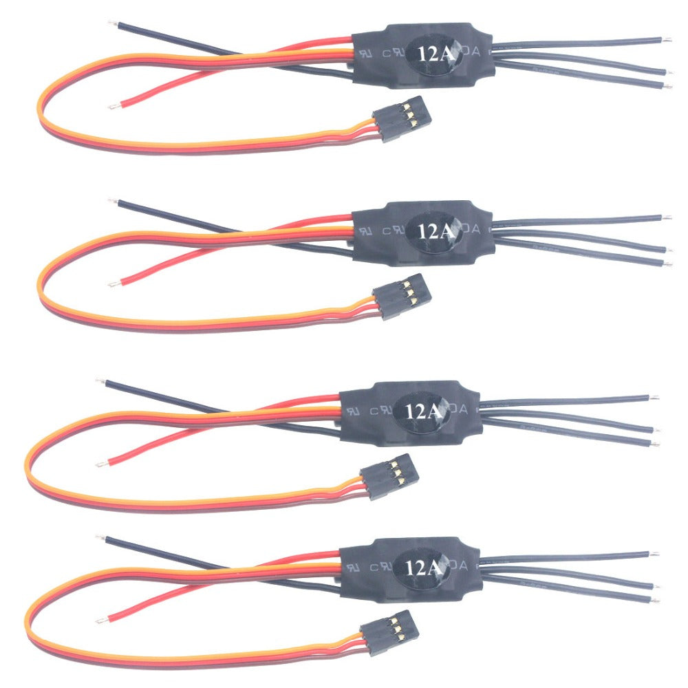 Custom F10821-4 4 pcs/lot Simonk 12A 2-3s Brushless ESC Speed Controller for FPV KK 260 RC Quadcopter 4-Axle Aircraft Frame