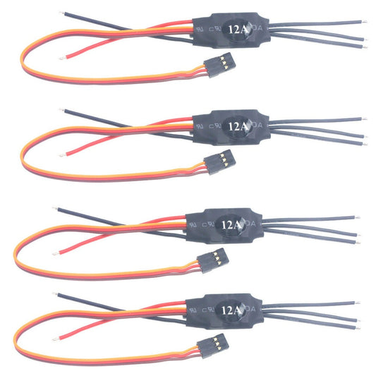 Custom F10821-4 4 pcs/lot Simonk 12A 2-3s Brushless ESC Speed Controller for FPV KK 260 RC Quadcopter 4-Axle Aircraft Frame