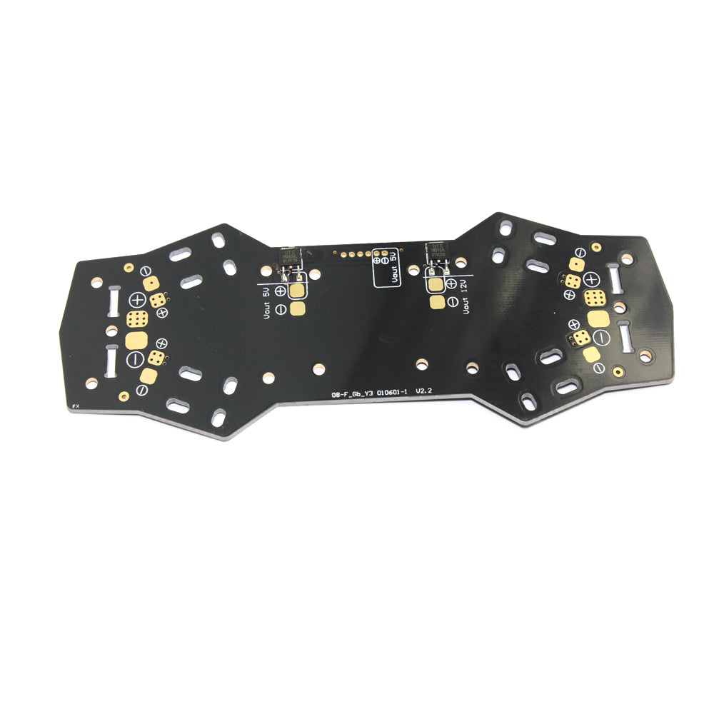 Custom F17712 RC Helicopter parts ZMR250 PCB Board With LED BoardFor ZMR250 Quadcopter Frame Kit