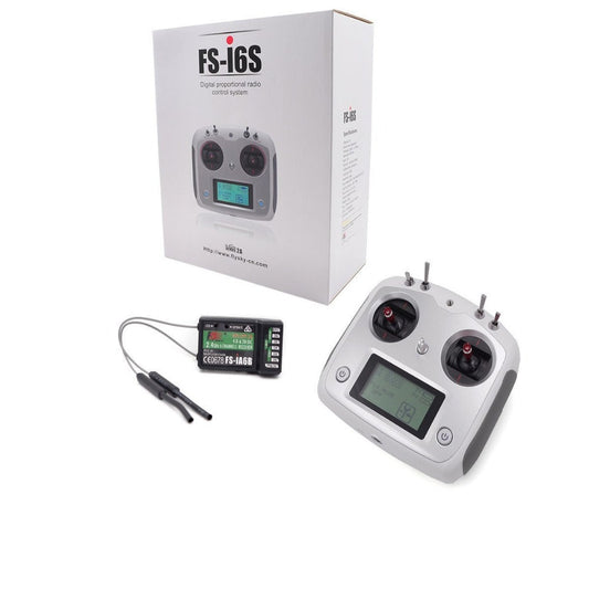 Custom F17905 FS-i6S 2.4G 10CH AFHDS Touch Screen Transmitter + FS-iA6B 6CH Receiver Throttle Mode DIY RC Multicopter