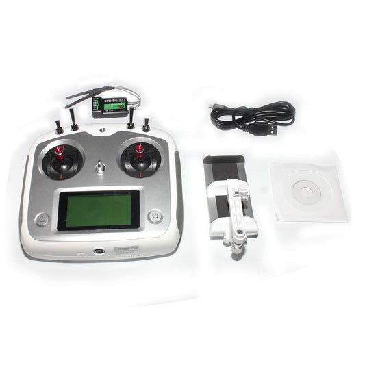 Custom F17906 FS-i6S 2.4G 10CH AFHDS Touch Screen Transmitter + FS-iA6B 6CH Receiver + Mobile Holder Self Center Throttle Mode