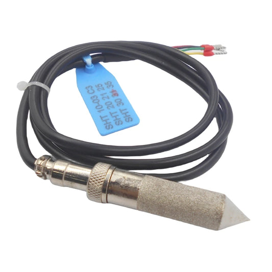 Custom FS200 pointed temperature and humidity sensor probe 304 stainless steel waterproof probe SHT10 SHT31 SHT40 SHT25 SHT21 SHT35