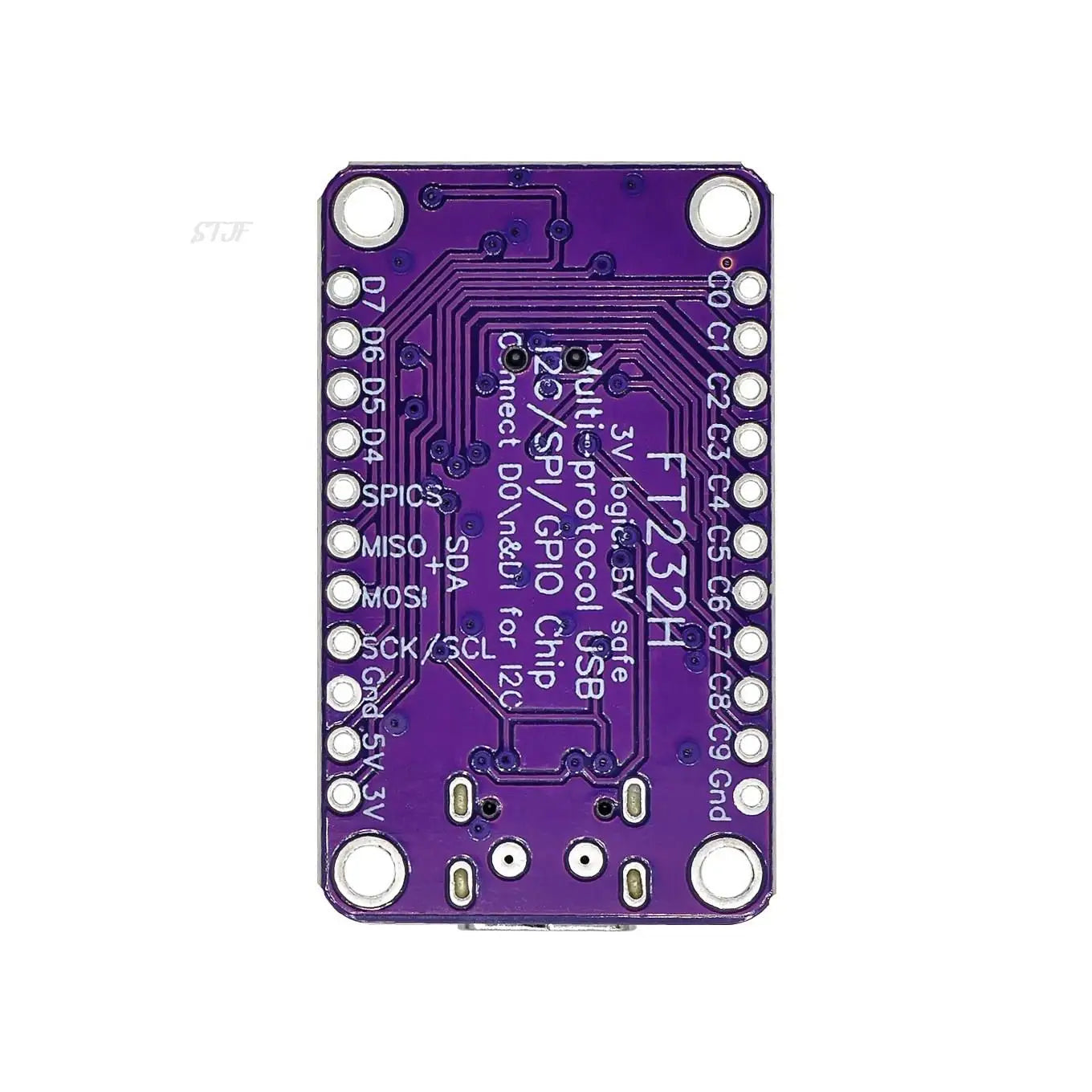 Custom FT232H Multifunction High-Speed USB to JTAG UART/ FIFO SPI/ I2C Module