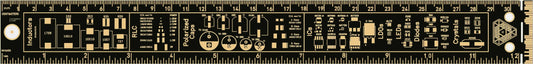 Custom Faith Ruler II multifunctional PCB ruler Drawing ruler engineering ruler 30CM