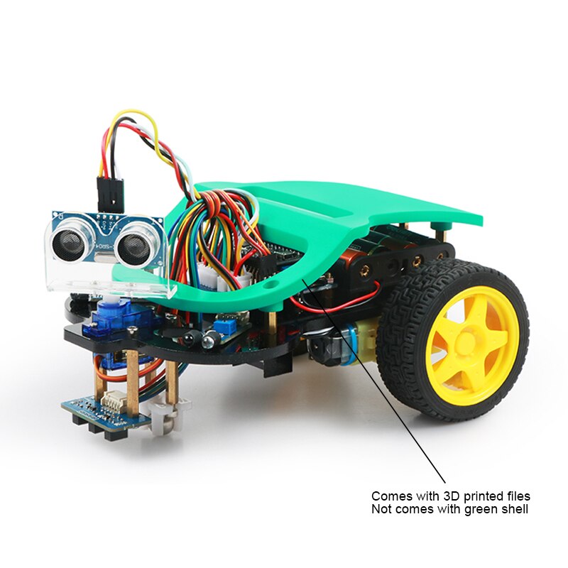 Custom For Arduino R3 smart robot car starter kit, support iOS/Android, Ps2, WiFi IR control for Arduino Diy kit, with tutorial