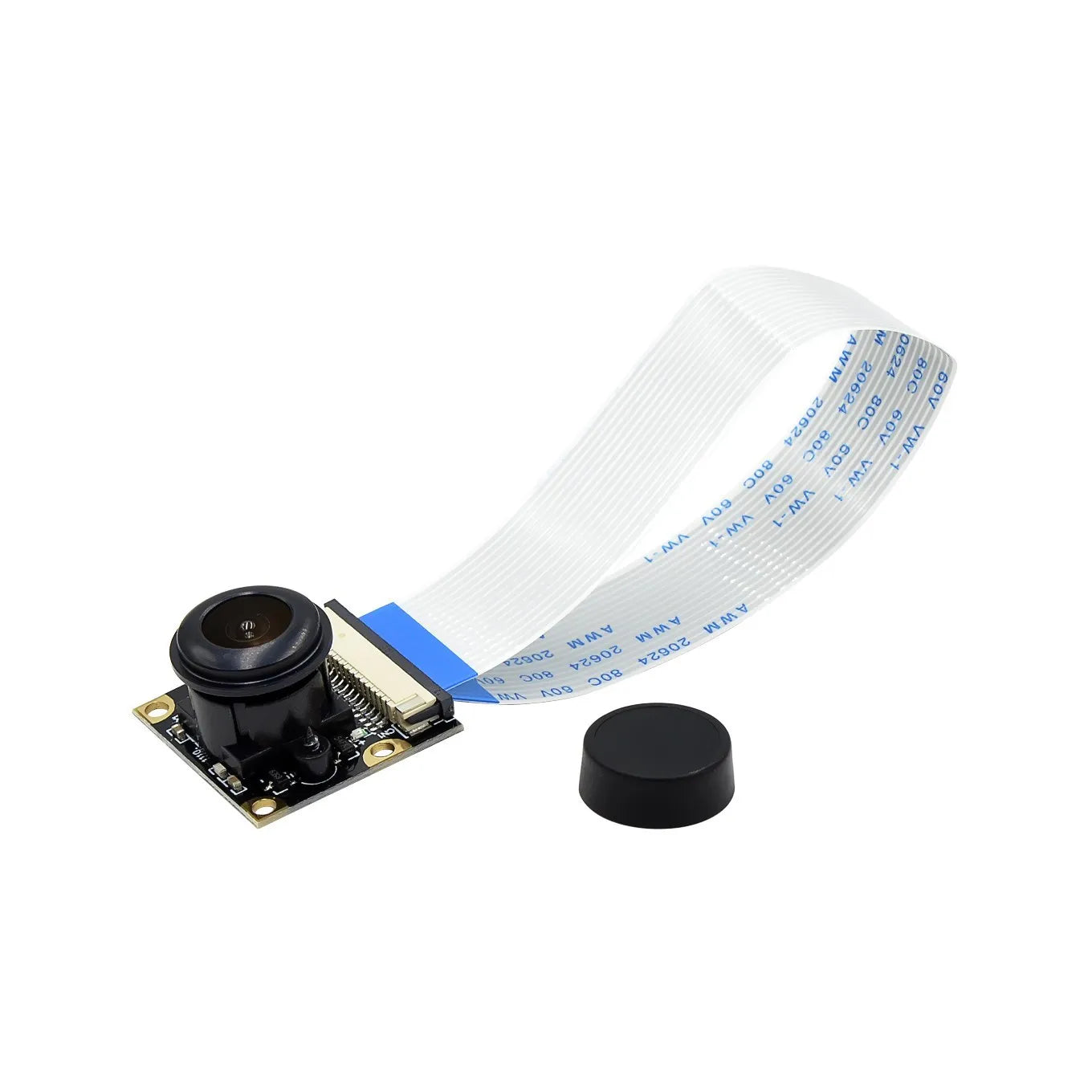 Custom  For Raspberry Pi 4 Night Vision Fisheye Camera 5MP OV5647 70/95/160 Degree Focal Adjustable Camera for Raspberry Pi 3 Model B