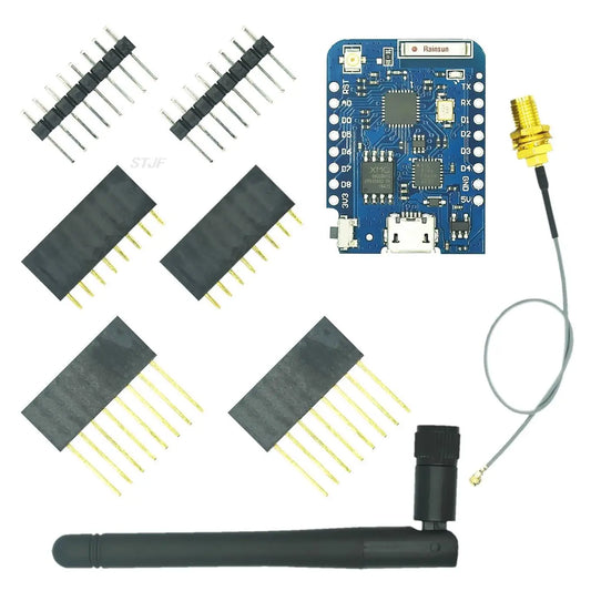 Custom D1 Mini Pro  Bytes External Antenna Connector NodeMCU Based ESP8266 ESP-8266EX CP2104 WIFI Development Board Micro USB