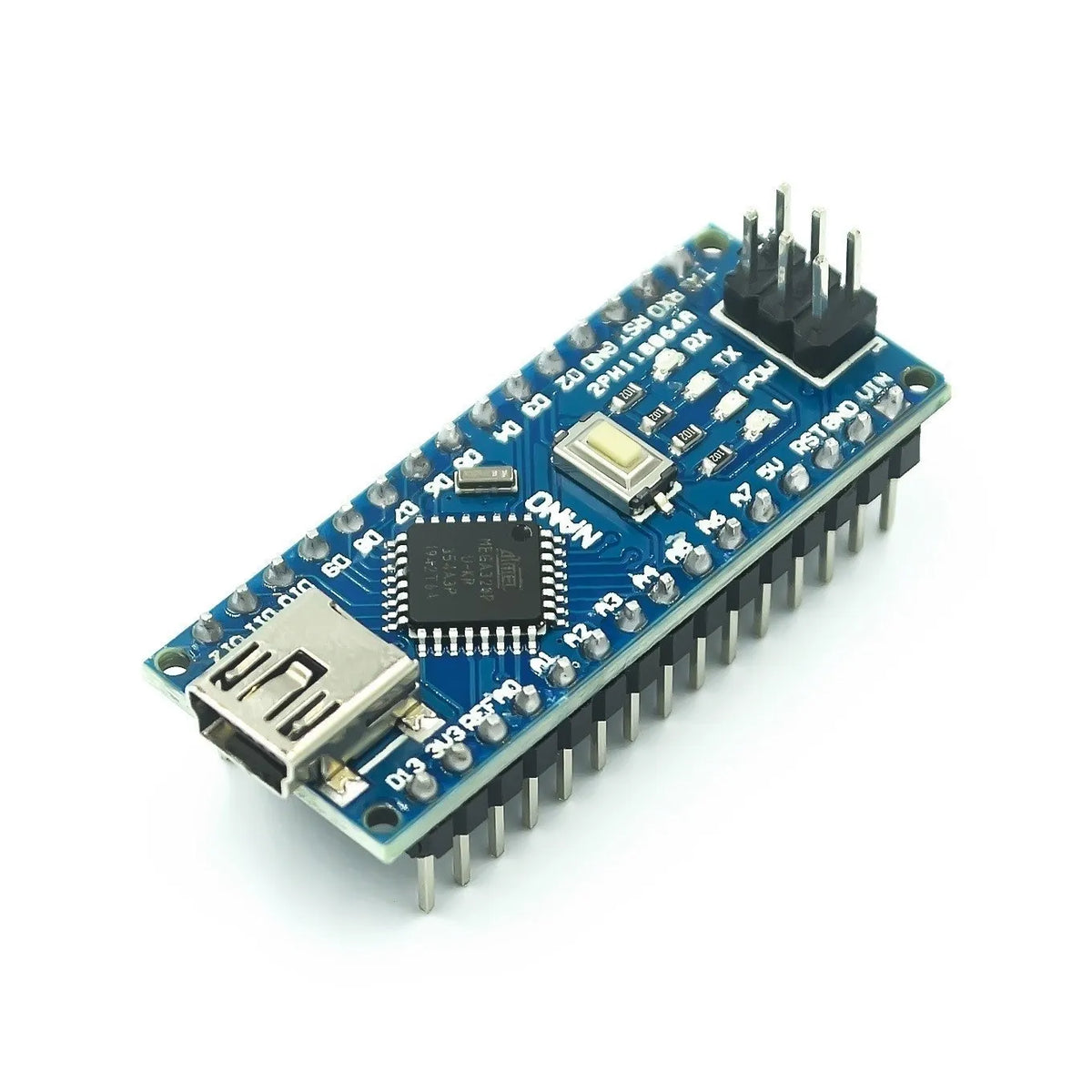 Custom For nano Mini / Type-C / Micro USB With The Bootloader Compatible  Red Controller for Arduino CH340 USB driver 16Mhz ATMEGA328P