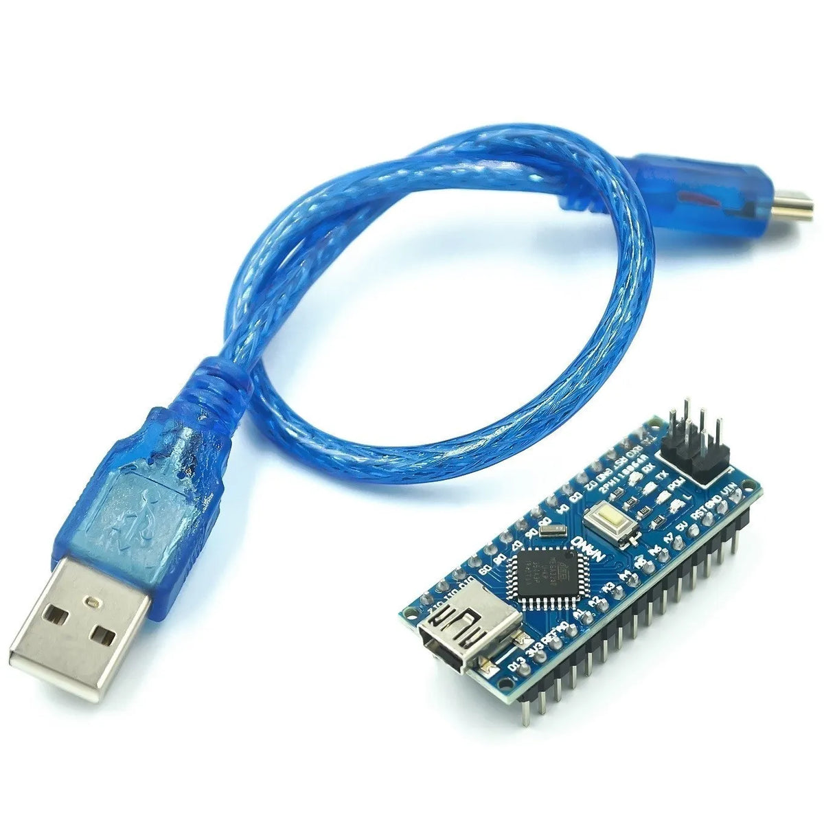 Custom For nano Mini / Type-C / Micro USB With The Bootloader Compatible  Red Controller for Arduino CH340 USB driver 16Mhz ATMEGA328P
