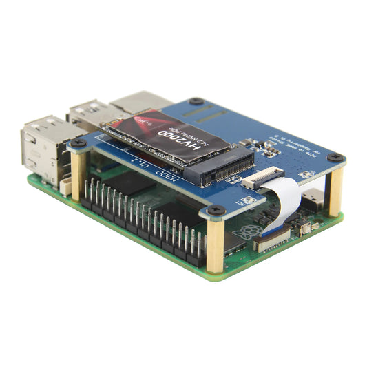 Custom M300 Pcie M.2 NVMe SSD 2242 PIP PCIe Peripheral Board for     Pi 5