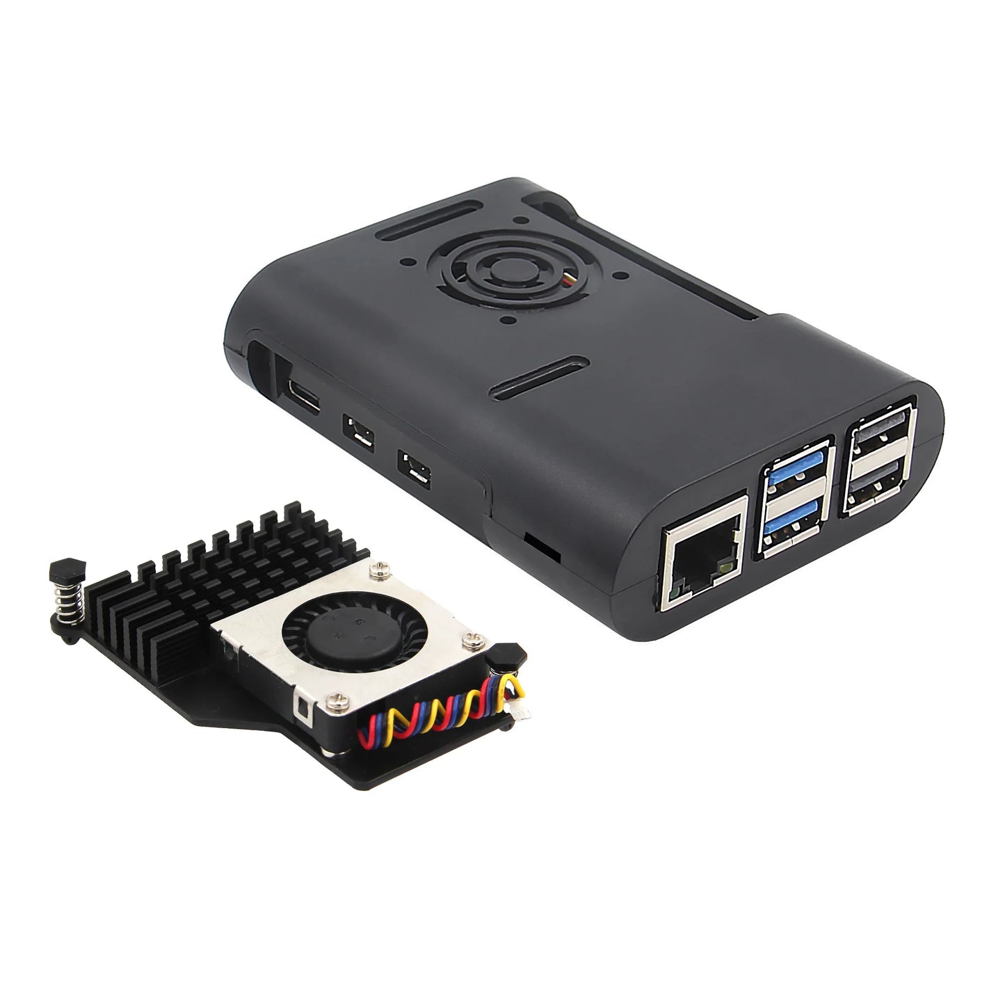 Custom Pi 5 Case  | ABS Shell with H501 Active Cooler