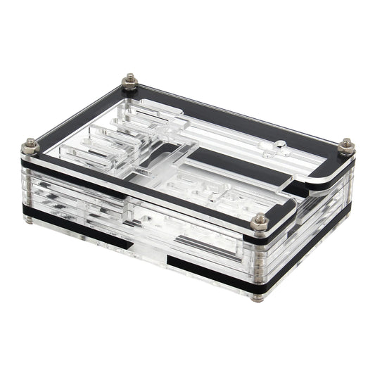 Custom Pi 5 Case Acrylic Enlosure Shell for     Pi 5 4GB/8GB