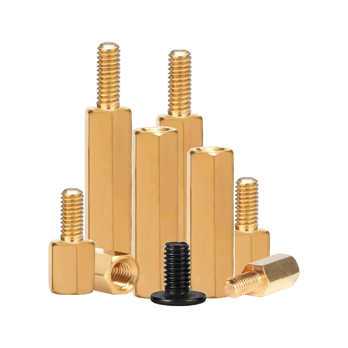 Custom Pi 5 PCIe to M2 NVME Board Installation Spacer Screw Set