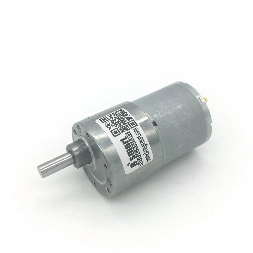 Custom Micro Motor 12V DC 24V Reversed 7-1600RPM Gearbox Speed Control Gears Metal Mini Electric Smart DIY Motor JGB37-3530 Manufacturer