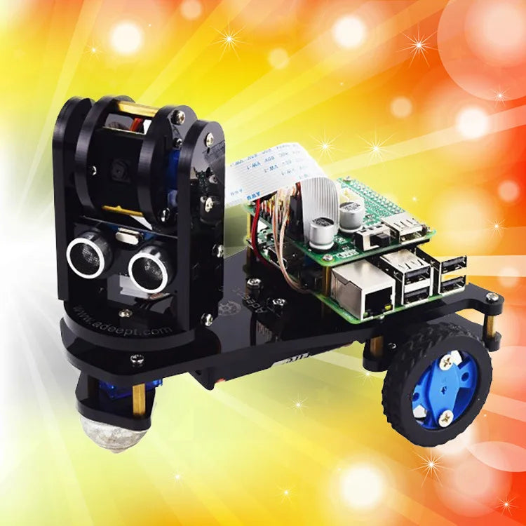 Custom STEAM Educational Robot PiCar-A WiFi 3wd Smart Machine Car Kit Manufacturer