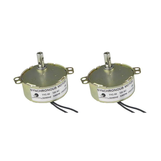 Custom  Electric Synchron Motor TYC-50 12V AC 5-6RPM CW/CCW Turntable Gear Box for Microwave Oven Manufacturer