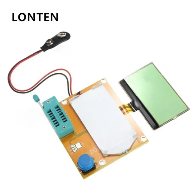 Custom Lonten Mega328 M328 LCR-T4 ESR Meter LCR led Transistor Tester Diode Triode Capacitance MOS PNP/NPN LCD Backlight V2.68 Manufacturer