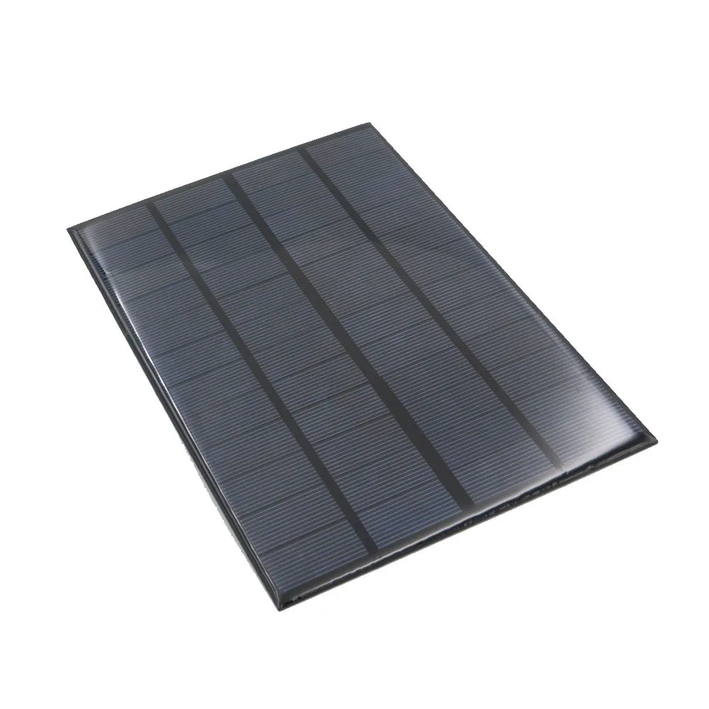 Custom Solar Panel 12V 350mA 4.2W Polycrystalline Silicon Solar Cells Standard Epoxy DIY Battery Power Charge Module Cell Phones Mini Manufacturer