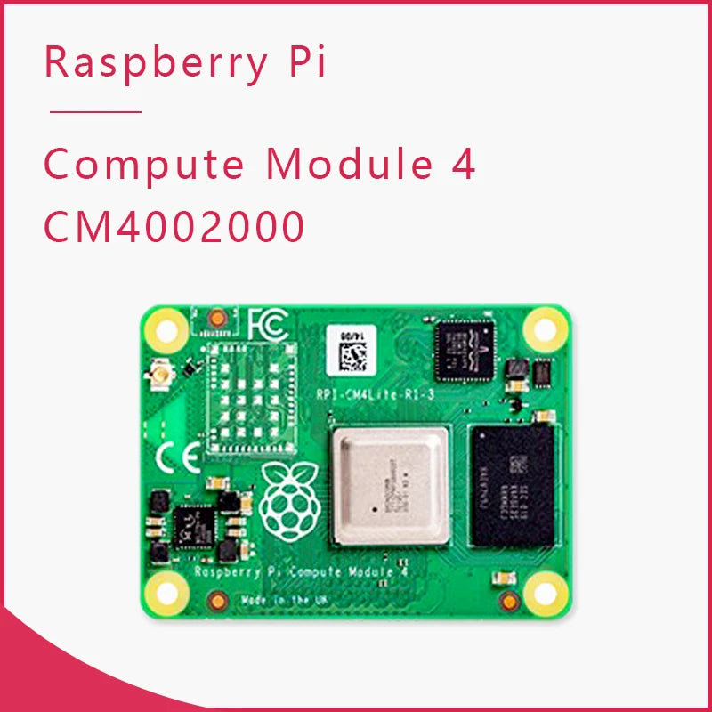 Custom Raspberry Pi CM4102000 CM4102008 CM4102016 CM4102032 CM4002000 CM4002008 CM4002016 CM4002032-Compute Module 4 Rev5 CM4 WiFi eMMC Manufacturer