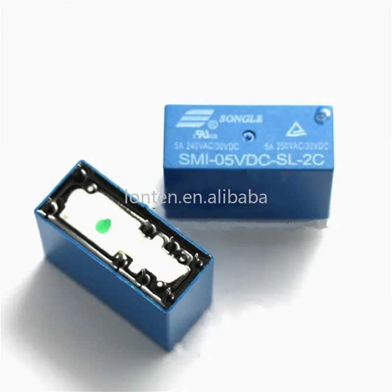 Custom 2PCS SMI-05VDC-SL-2C SMI-12VDC-SL-2C SMI-24VDC-SL-2C 8pin 5A 250VAC/30VDC 5VDC 12VDC 24VDC Power Relay New Manufacturer