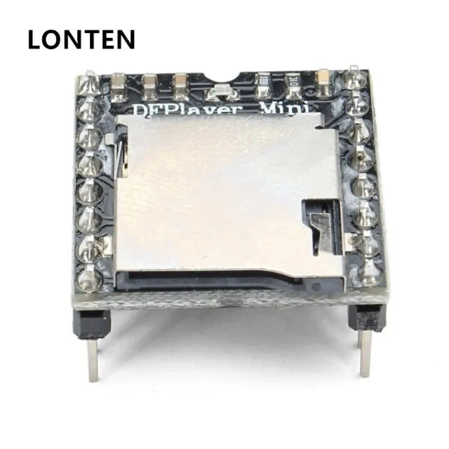 Custom Lonten 100Pcs/lot Mini MP3 Player Module DFPlayer MP3-TF-16P Support MP3/WAV/WMA TF Card FAT16/32 with Simplified Output Manufacturer