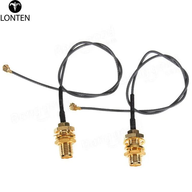 Custom Lonten 5Pcs/lot Female Jack Straight Bulkhead For IPX U.fl Pigtail 1.13mm Cable Manufacturer