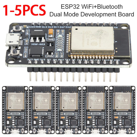 Custom 1-5PCS ESP-32S ESP-WROOM-32 ESP32 WIFI Dual Core CPU Development Board Wi Fi+BT BT Module Ultra-Low Power Consumption Manufacturer