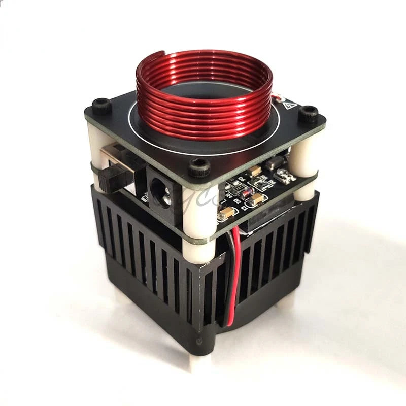 Custom Tesla Coil HFSSTC 10 Minutes Electronic Candle Plasma Flame High Frequency Voltage Generator DC 36V-48V Technology Toys DIY Manufacturer