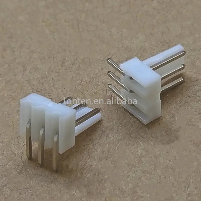 Custom 50pcs/lot KF2510 Male Connector Right Angle Pin Header 2AW 3AW 4AW 5AW 6AW 7AW 8AW 9AW 10AW 2510 2.54MM Manufacturer