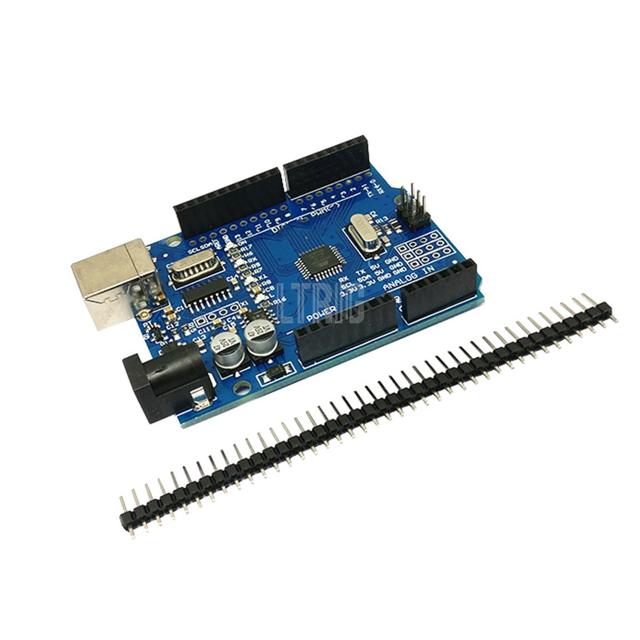 LT For Arduinos  development board ATmega328P CH340 CH340G with straight pin and cable customize